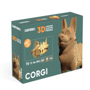 Картонный конструктор Cartonic 3D Puzzle "Corgi"