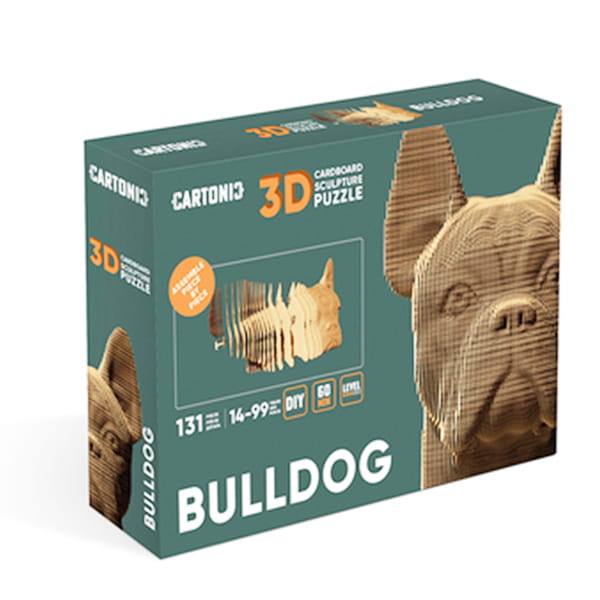 Картонний конструктор Cartonic 3D Puzzle "Bulldog"