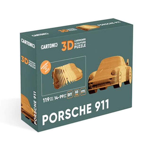 Картонный конструктор Cartonic 3D Puzzle "Porsche 911"