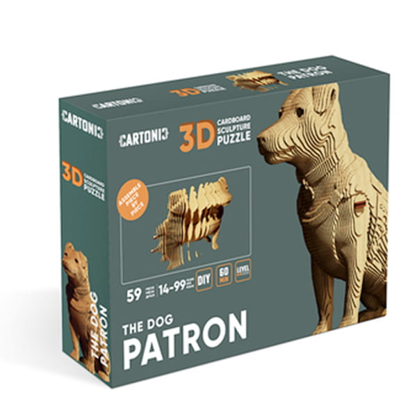 Картонний конструктор Cartonic 3D Puzzle "Patron the dog"