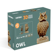 Картонний конструктор Cartonic 3D Puzzle "Owl" new