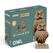 Картонний конструктор Cartonic 3D Puzzle "Owl" new