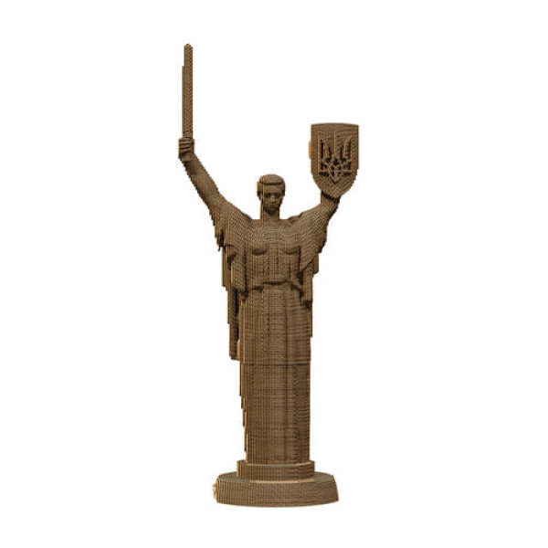 Картонний конструктор Cartonic 3D Puzzle "Mother Ukraine"