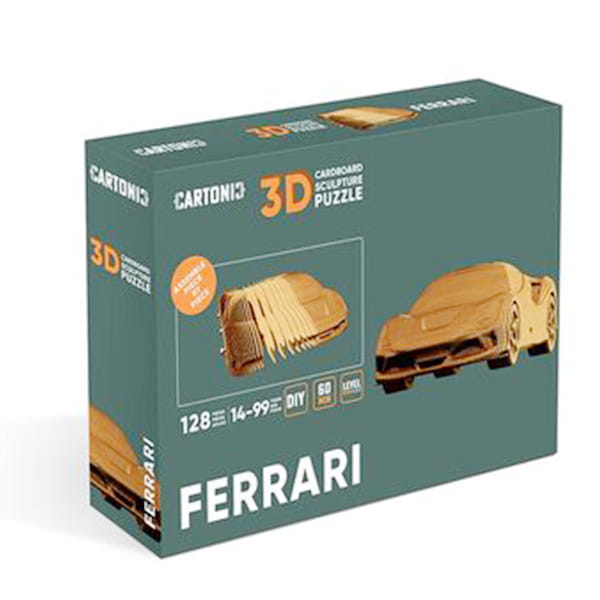 Картонний конструктор Cartonic 3D Puzzle "Ferrari"
