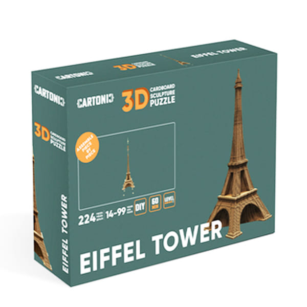 Картонний конструктор Cartonic 3D Puzzle "Eiffel Tower"