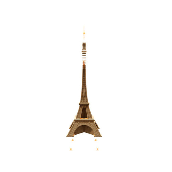 Картонний конструктор Cartonic 3D Puzzle "Eiffel Tower"