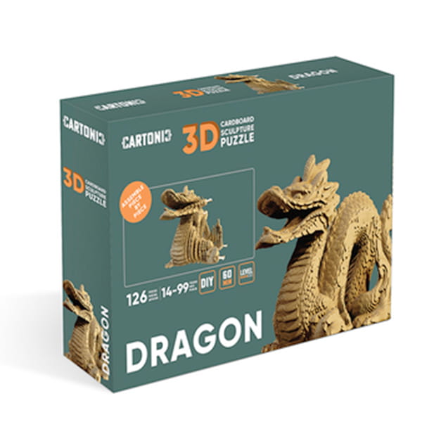 Картонный конструктор Cartonic 3D Puzzle "Dragon"