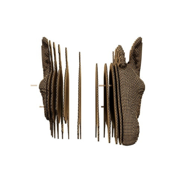 Картонний настінний конструктор Cartonic 3D Puzzle "Zebra"