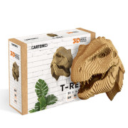 Картонний настінний конструктор Cartonic 3D Puzzle "T-Rex"