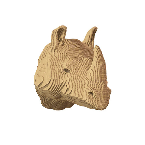 Картонний настінний конструктор Cartonic 3D Puzzle "Rhino"