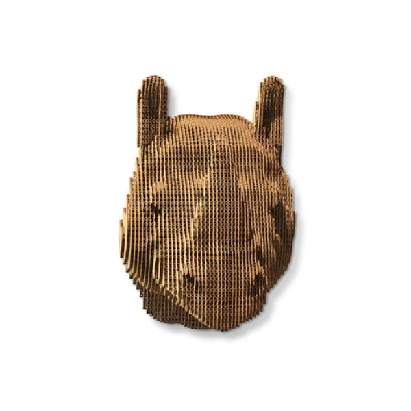 Картонний настінний конструктор Cartonic 3D Puzzle "Rhino"
