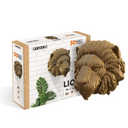 Картонний настінний конструктор Cartonic 3D Puzzle "Lion"