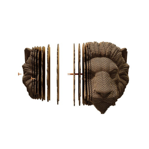 Картонний настінний конструктор Cartonic 3D Puzzle "Lion"