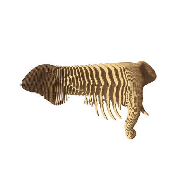 Картонний настінний конструктор Cartonic 3D Puzzle "Elephant"