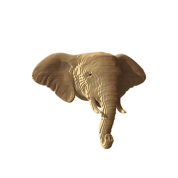 Картонний настінний конструктор Cartonic 3D Puzzle "Elephant"