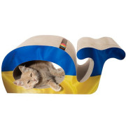 Картонна дряпалка "Риба кит"
