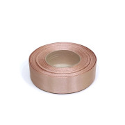 Стрічка атласна "Люкс" одностороння, поліестер, 2.5 см, 36 ярдів