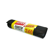 Пакети для сміття 240 л, рулон 5 шт.
