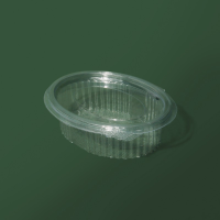 Соусник PET 5405, 100 мл, овальний, LF, Ø83x30 мм, 100 шт уп