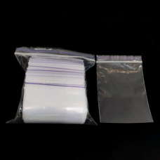 Пакет із замком zip-lock 70×100 мм, 55 мкм (упаковка 100 шт.)