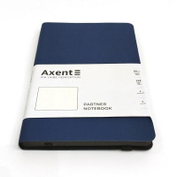 Записник Partner Soft B6 (125x195 мм), 96 аркушів, клітинка, синій