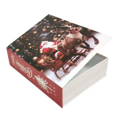 Коробка подар. прямокутна Merry Christmas 29.5см * 22.3см * 8cм